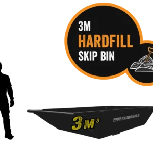 3m³ Hardfill Skip